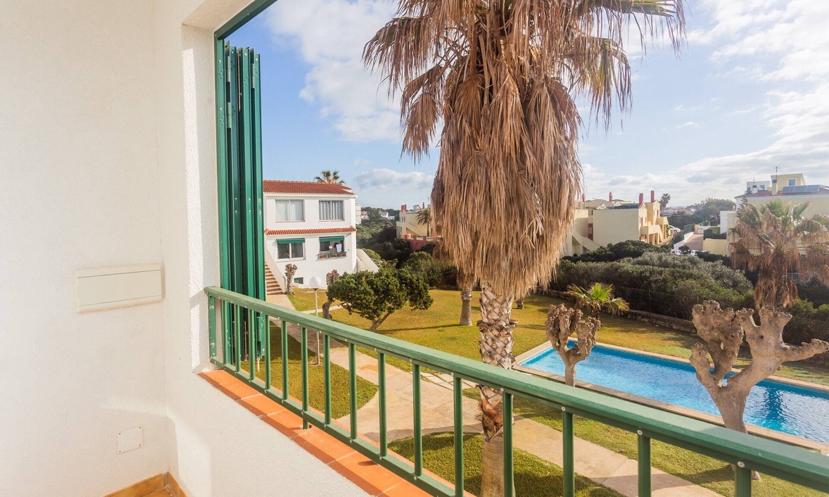 Cales Piques Apartment | Apartment Cala en Forcat 36 with Balcony & Shared Pool