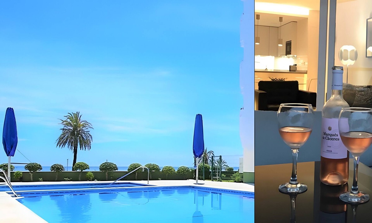 Estepona Apartment | Apartment 'Modern Marina Apt Fantastic' with Sea View, Wi-Fi and Air Conditioning
