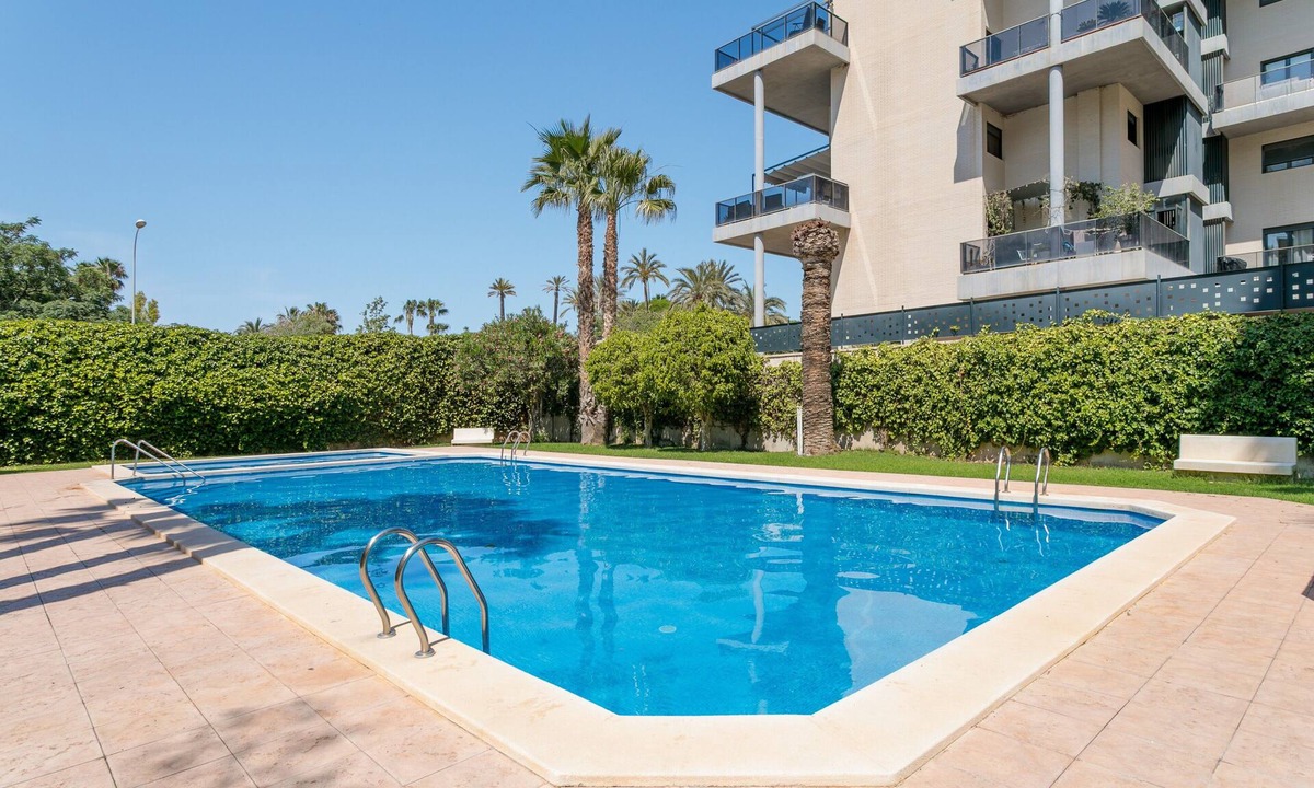 Playa de San Juan Apartment | 'Boliche' Apartment with Shared Pool, Wi-Fi, and Air Conditioning