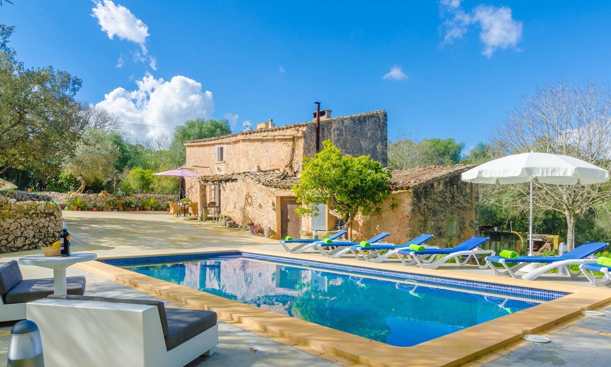 Costitx Villa | CAS POMER - Beautiful traditional house with private pool surrounded by the forest. Free W