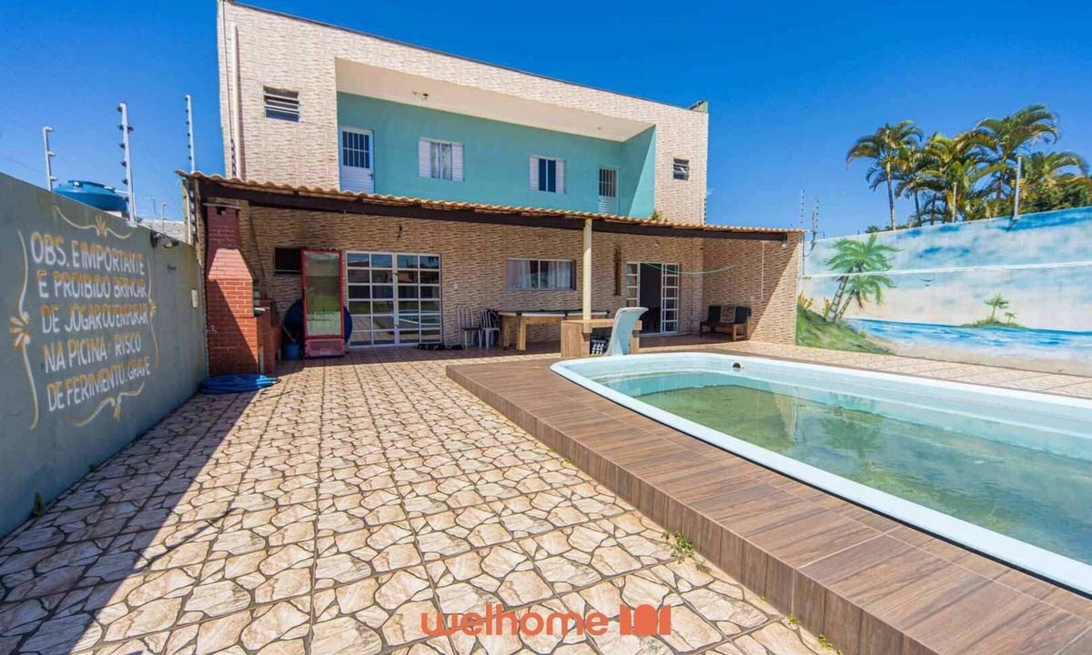 Cibratel II House | Casa com Piscina e Churrasqueira em Itanhaem