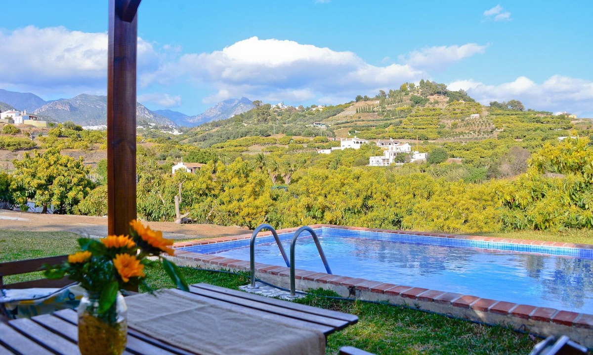 Frigiliana House | Country Home with Pool, Patio and Panoramic Views