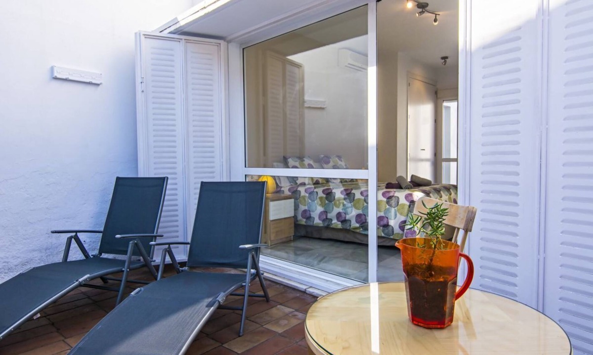 San Julian Apartment | DescubreHome Sol Town Center, Private Terrace