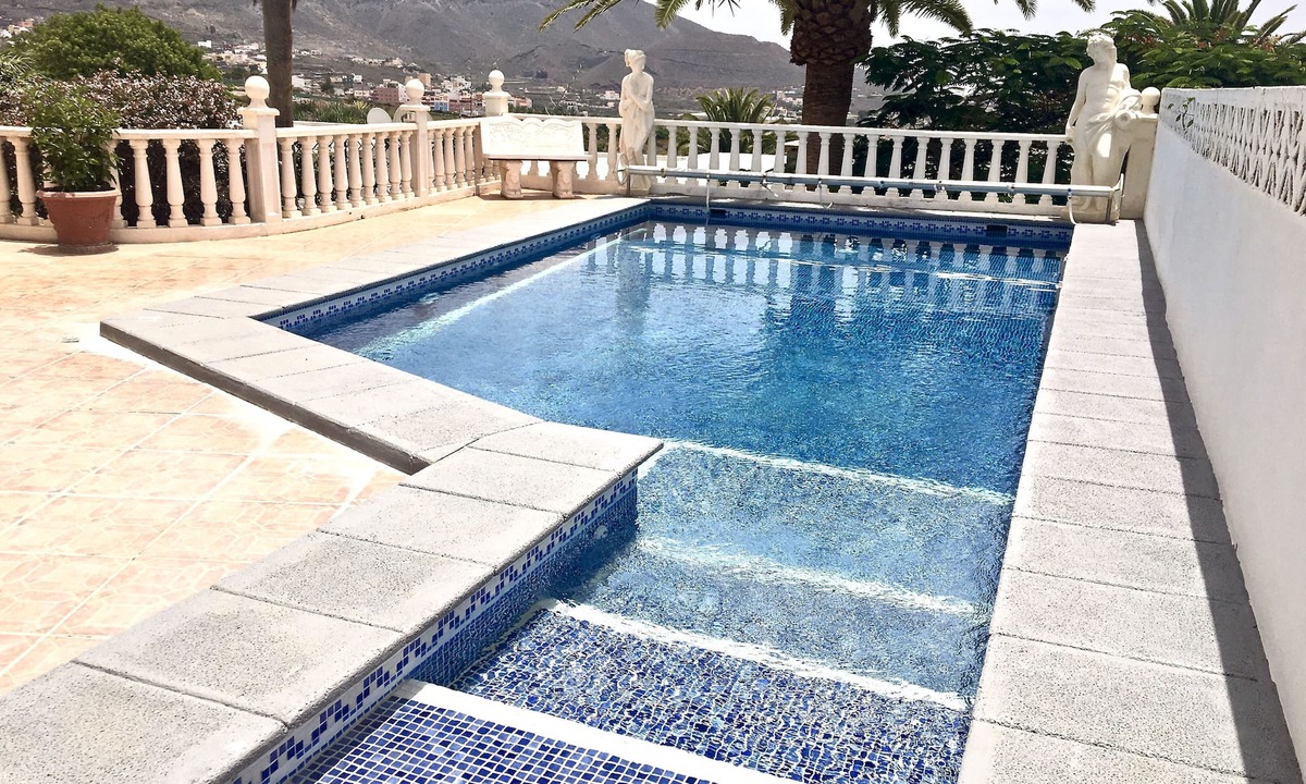 Arona Villa | Detached villa, own private pool, sea view. BBQ. 10 minutes to beaches