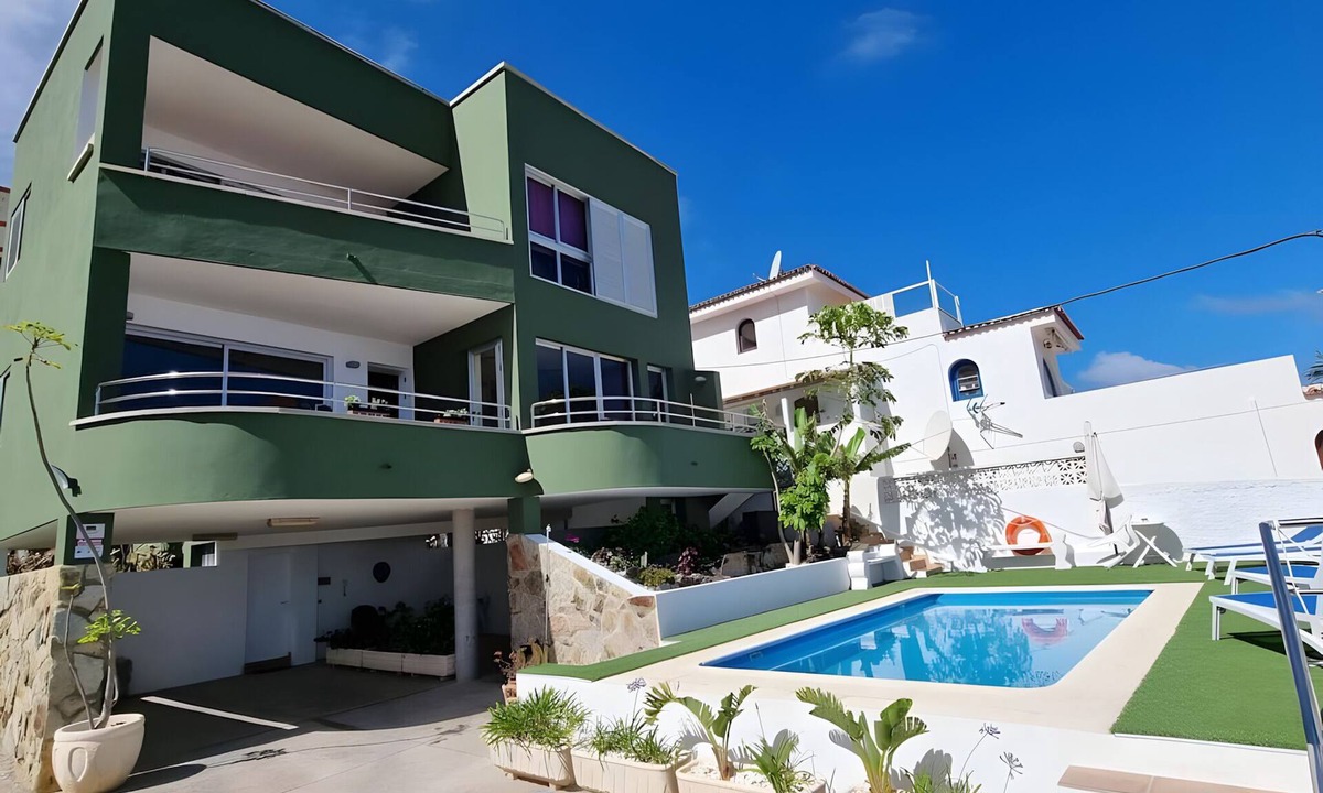 Bajamar Ski Chalet | Family villa Green House - Private pool - Garden - Tenerife North Bajamar