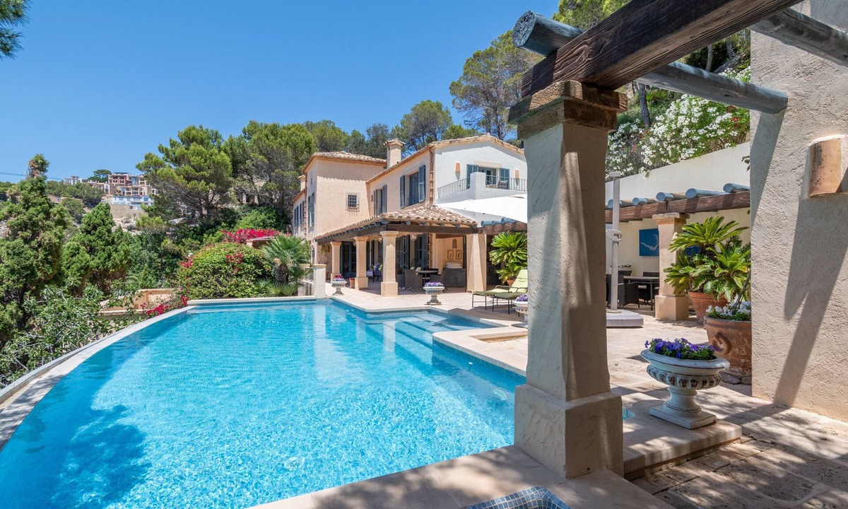 Port d'Andraitx House | Holiday Home 'Fabulous Views At Cala Llamp' with Sea View, Wi-Fi and Air Conditioning