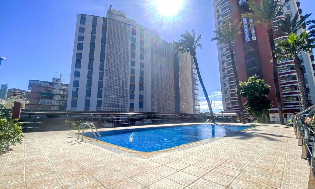 Benidorm Apartment | Lovely apartment for 3 guests with pool, A/C and TV