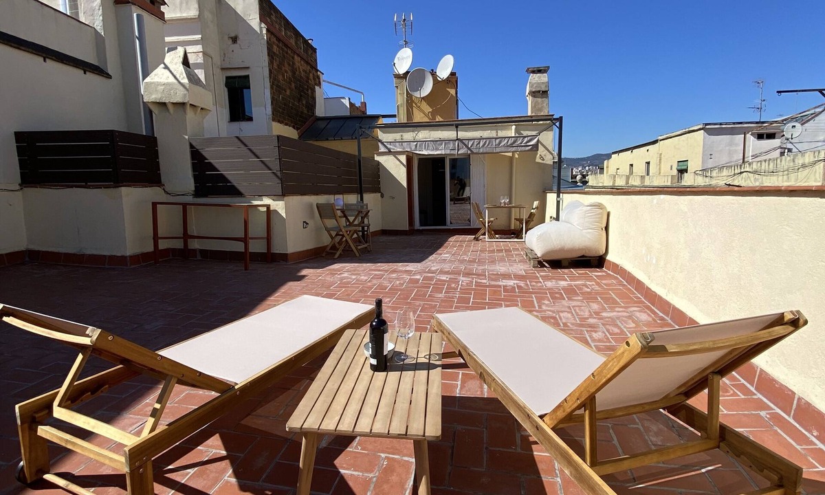 El Born Apartment | Luminoso Ático con Espectacular Terraza con Vistas