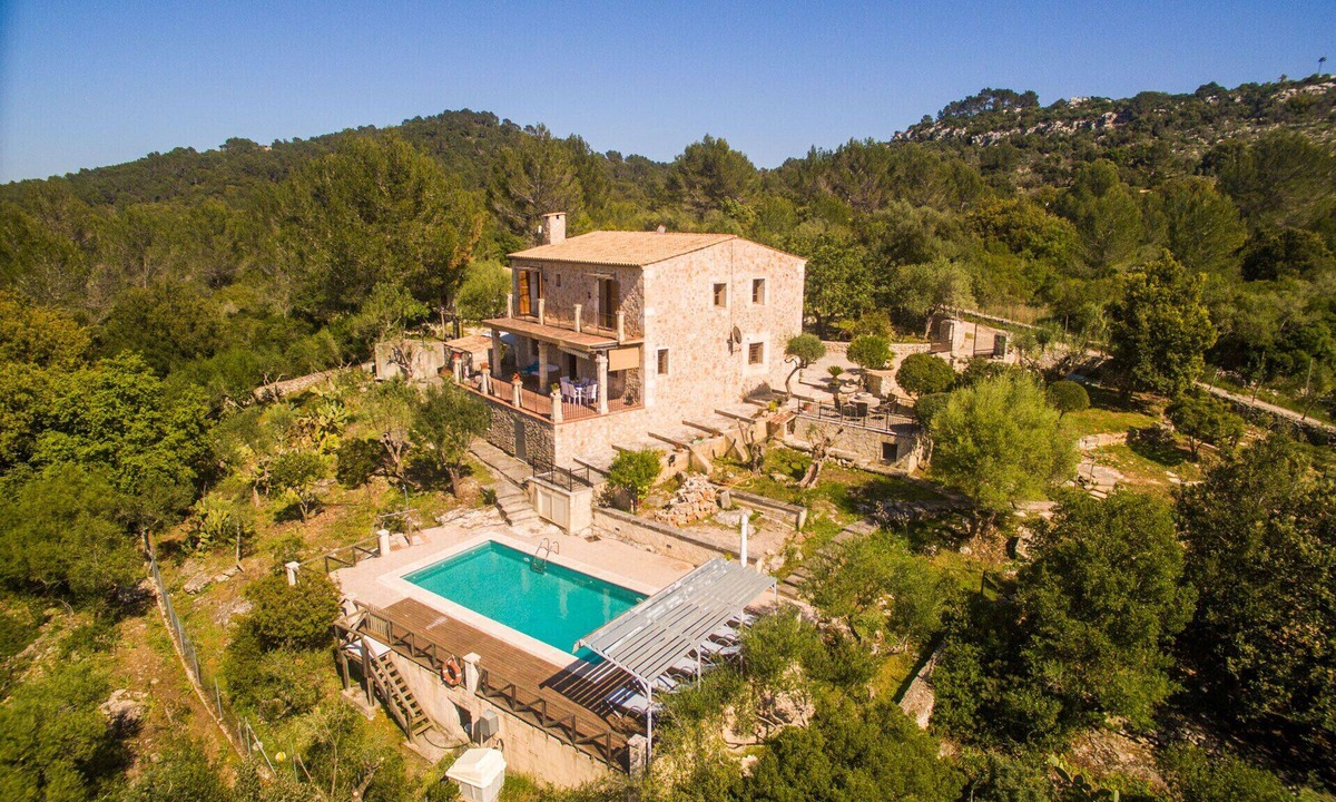 Campanet Villa | Stone house Caselles Petit in middle of nature