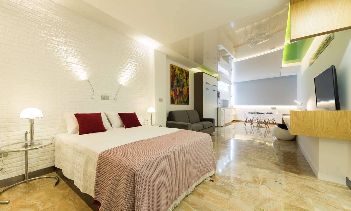 Las Palmas de Gran Canaria Apartment | Suites Garden 8 Loft Kandinsky - Playa de Las Canteras