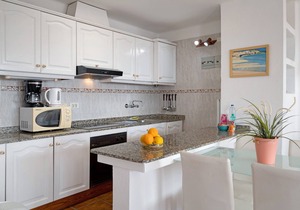Apartment "Puerto Chico 8" with Sea View, Shared Pool, Terrace & Wi-Fi