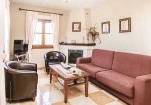 From the terrace of this vacation home you have a beautiful view of the sea and the natural park Sie in Torrox