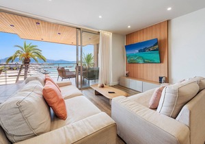 Vistamar III frontline sea Apt. in a prime location in Puerto Pollensa