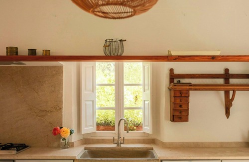 Biniaraix House | 1700s design stone house in Mallorca with pool