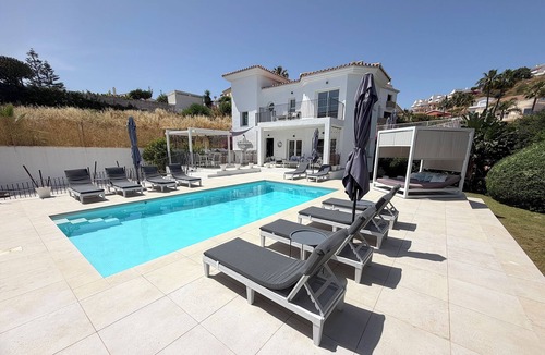 Mijas Villa | A stunning family villa with pool, sea views and 7 minutes walk to beach