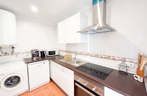 San Luis de Sabinillas Apartment | Apartment on the 1st line of the Sabinillas beach with sea views