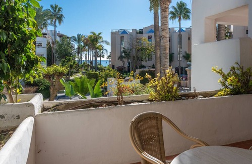 New Golden Mile Apartment | Apartment 'Apartamento De Lujo A 30m Playa' with Sea View, Wi-Fi and Air Conditioning