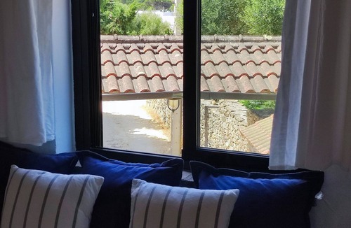 Los Canos de Meca House | Apartment 'Casa Rural Maximón Azul' with Sea Views, Wi-Fi and Air Conditioning