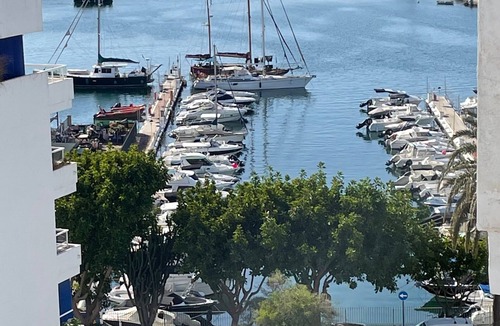 Estepona Apartment | Apartment 'Modern Marina Apt Fantastic' with Sea View, Wi-Fi and Air Conditioning