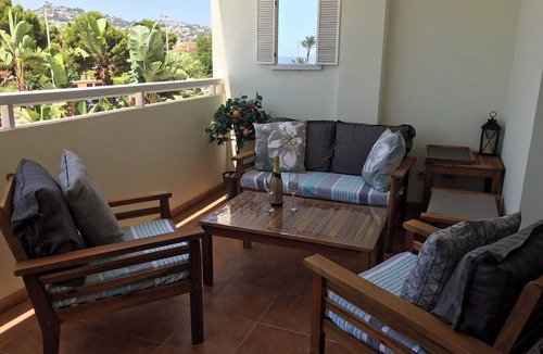 Moraira Town Centre Apartment | Apartment Moraira 4 People - Full sea view 50 M from the sandy beach