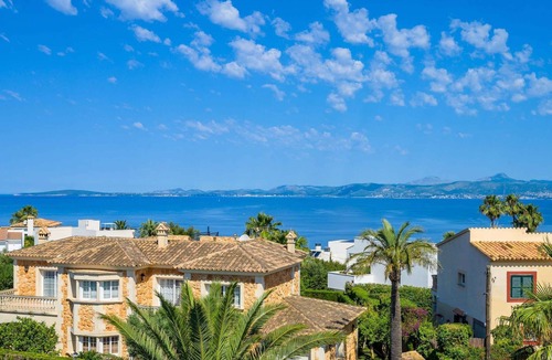 Badia Blava Villa | Beautiful 4-bedroomed villa with panoramic views overlooking Palma Bay, Mallorca