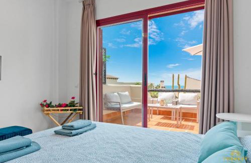 Bahia de Casares Apartment | Beautiful penthouse in Casares with rooftop terrace and seaview