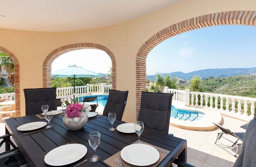 Rafol de Almunia Villa | Beautiful private villa for 5 people with WIFI, A/C, private pool, TV, patio and panoramic view