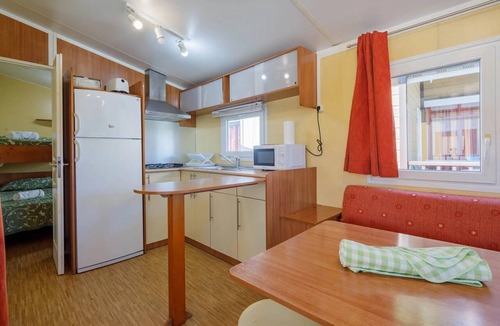 Balea RV Rental | Bungalow 'D1' with Shared Pool, Private Terrace, and Wi-Fi