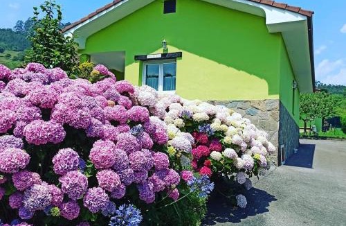 El Cueto House | Casina verde manzana