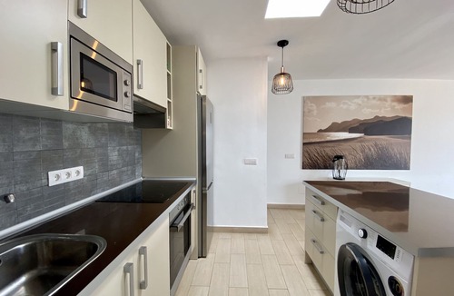 Costa Teguise Apartment | Centrally Located Modern Apartment With Sea Views , Near The Main Beach