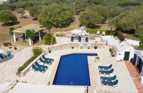 Sant Lluis Villa | Charme Authentique à Minorque: Maison de Campagne Près des Plages 5 Chb, Piscine