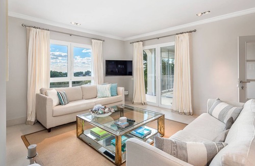 Portals Nous Villa | Charming, newly renovated villa for 6 people with pool and sea views