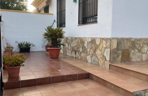 El Real de la Jara House | Country House 'Vivienda Rural El Ejido' with Mountain View, Wi-Fi and Air Conditioning