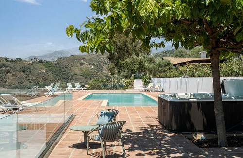 Competa Villa | Country house 'Mojito' with sea view, WLAN and air conditioning