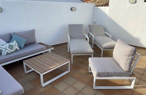 San Luis de Sabinillas Apartment | Duplex penthouse with sea views.