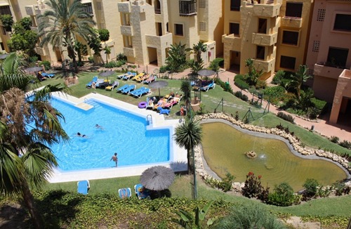 Castillo de Sabinillas Apartment | Duquesa Village 2114 Pool & Garden