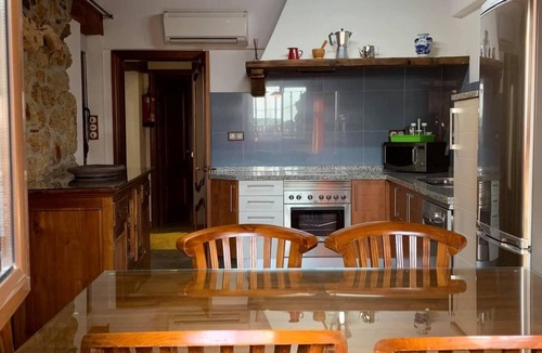 Villar de Ciervo House | Holiday Home 'Casa Rural La Vertedera 3' with Private Terrace, Balcony and Air Conditioning