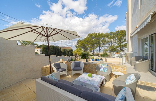 El Albir House | Holiday Home Villa Polar Spaniahome with Sea View, Pool & Wi-Fi