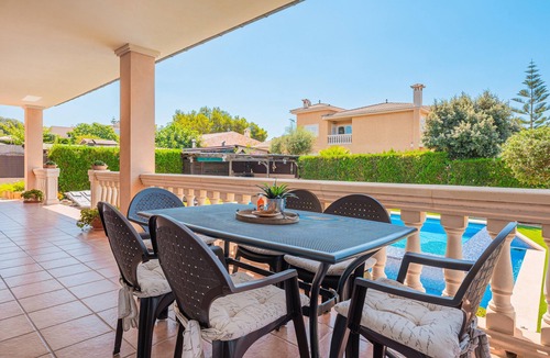 Marratxi Villa | “Joan Deia Escultor” with Mountain Views, Pool, and Wi-Fi