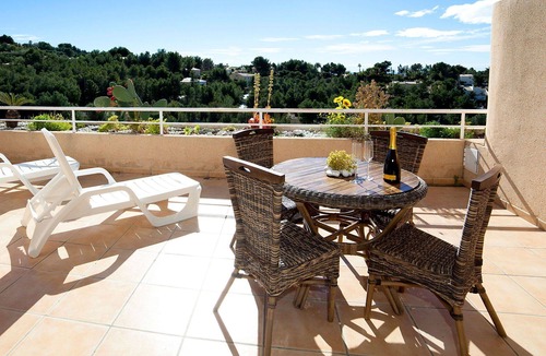 Bernia Apartment | Lovely apartment for 4 guests with pool, WIFI, A/C, TV, terrace and panoramic view