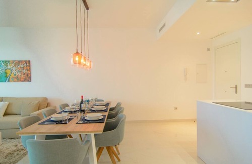 New Golden Mile Apartment | Luxury 4-Bed Golf & Beach Oasis Heated Pool & Huge Terrace in Belaire