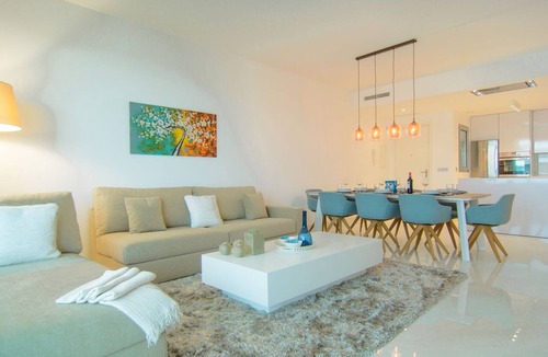 New Golden Mile Apartment | Luxury 4-Bed Golf & Beach Oasis Heated Pool & Huge Terrace in Belaire