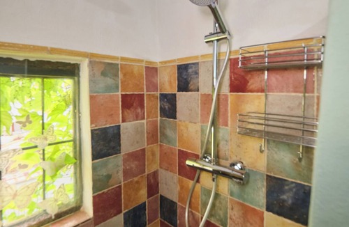 Arenas del Rey Bed & Breakfast | Luxury bedroom at Los Retamales with a queen-size bed, Casa Mathilda