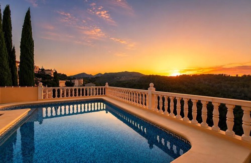Pedreguer Villa | Luxury sunset villa with private pool & jacuzzi -15 min Dénia, Moraira and Jávea