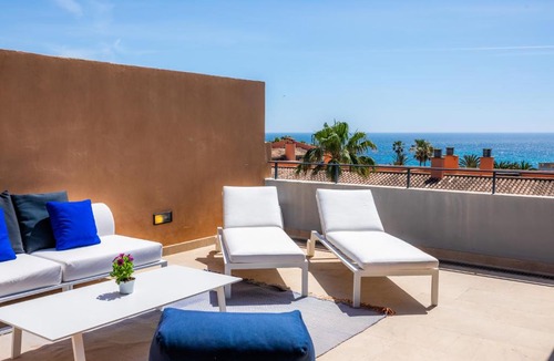 Cala Bona Apartment | Luxus Penthouse - Meerblick - big Terrasse & Pool