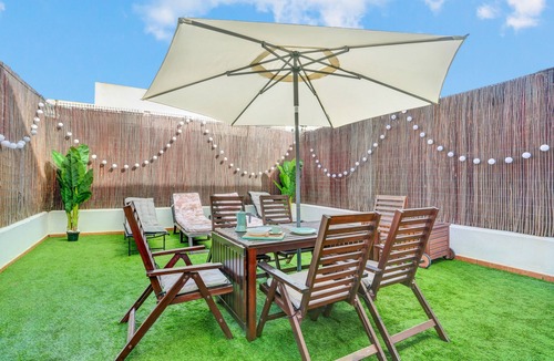 Corralejo Apartment | Modern Apartment 'Native Coconut House' with Private Terrace and Wi-Fi