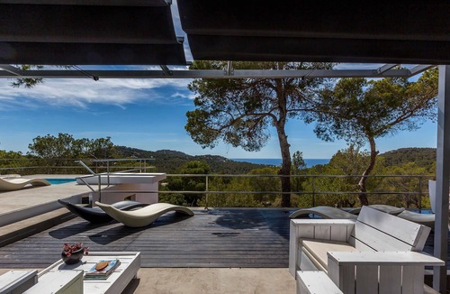 Sant Josep de sa Talaia Villa | My Rental Homes - Villa Tomsk with private pool near the sea and panoramic view