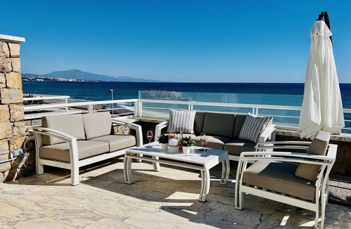 Casares Apartment | New Listing, Unique apartment beachfront. Large terrace to the sea