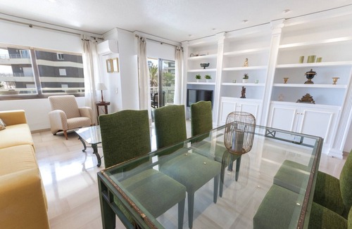 Playa de Gandia Apartment | Ocean view condo located in front of the beach with sunny terrace - only families