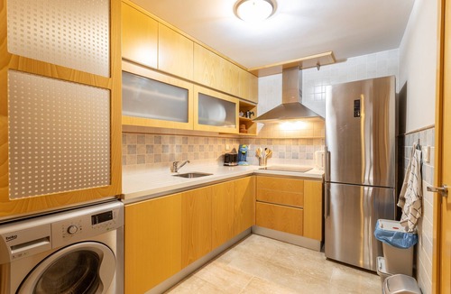 Velilla-Taramay Apartment | Penthouse "Mediterranean Attic" Near the Beach with Sea Views, Balcony, and Wi-Fi
